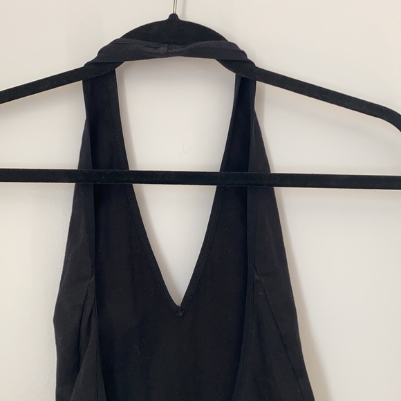 American Apparel black halter bodysuit - Picture 3 of 8